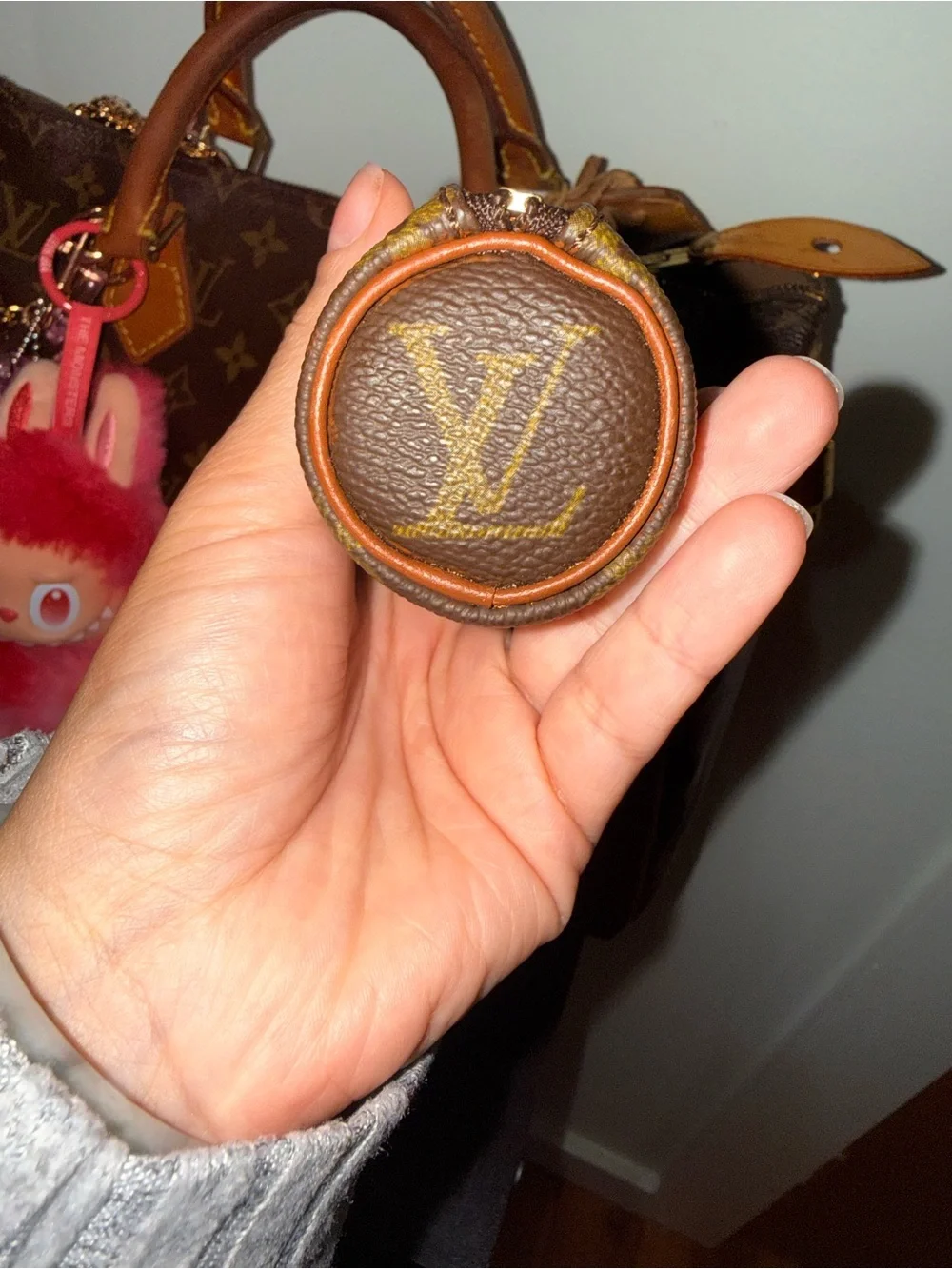 Louis Vuitton Monogram Canvas Golf Ball Pouch